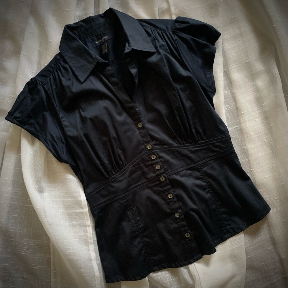 Black Banana Republic Factory Womens Stretch Woven